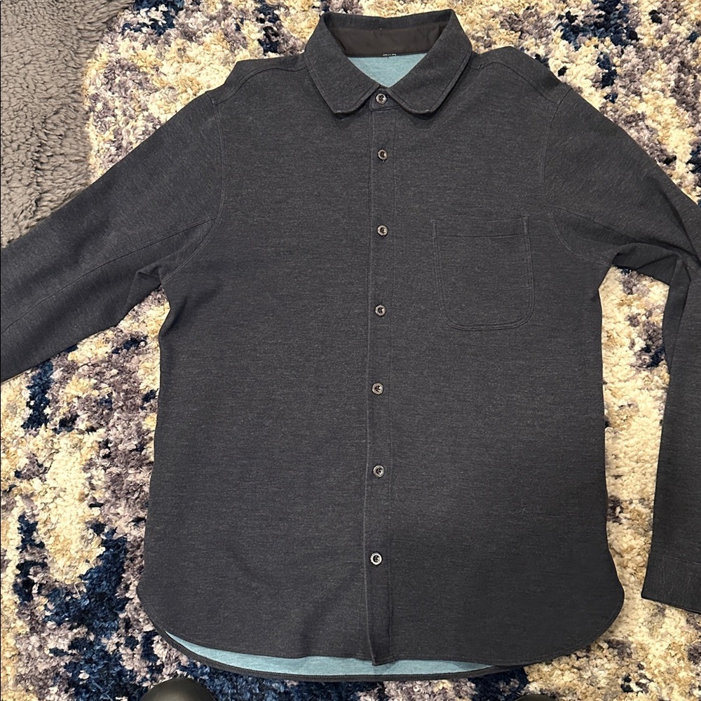 Lululemon Navy Button up